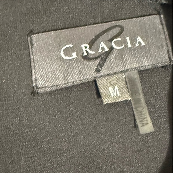 Gracia Black Ruffle Sleeve Top - Picture 9 of 9